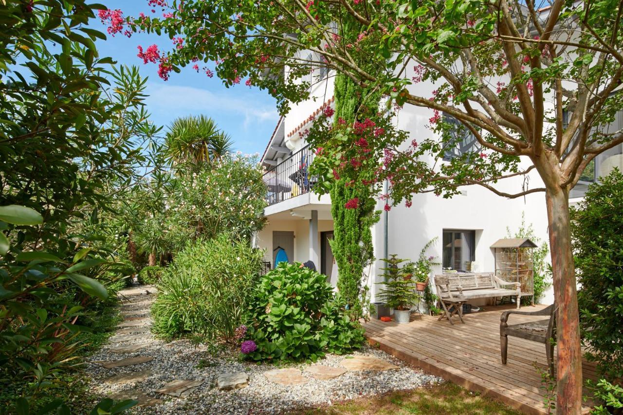 Maison Arbolateia Avec Piscine Et Spa Bidart Exteriör bild