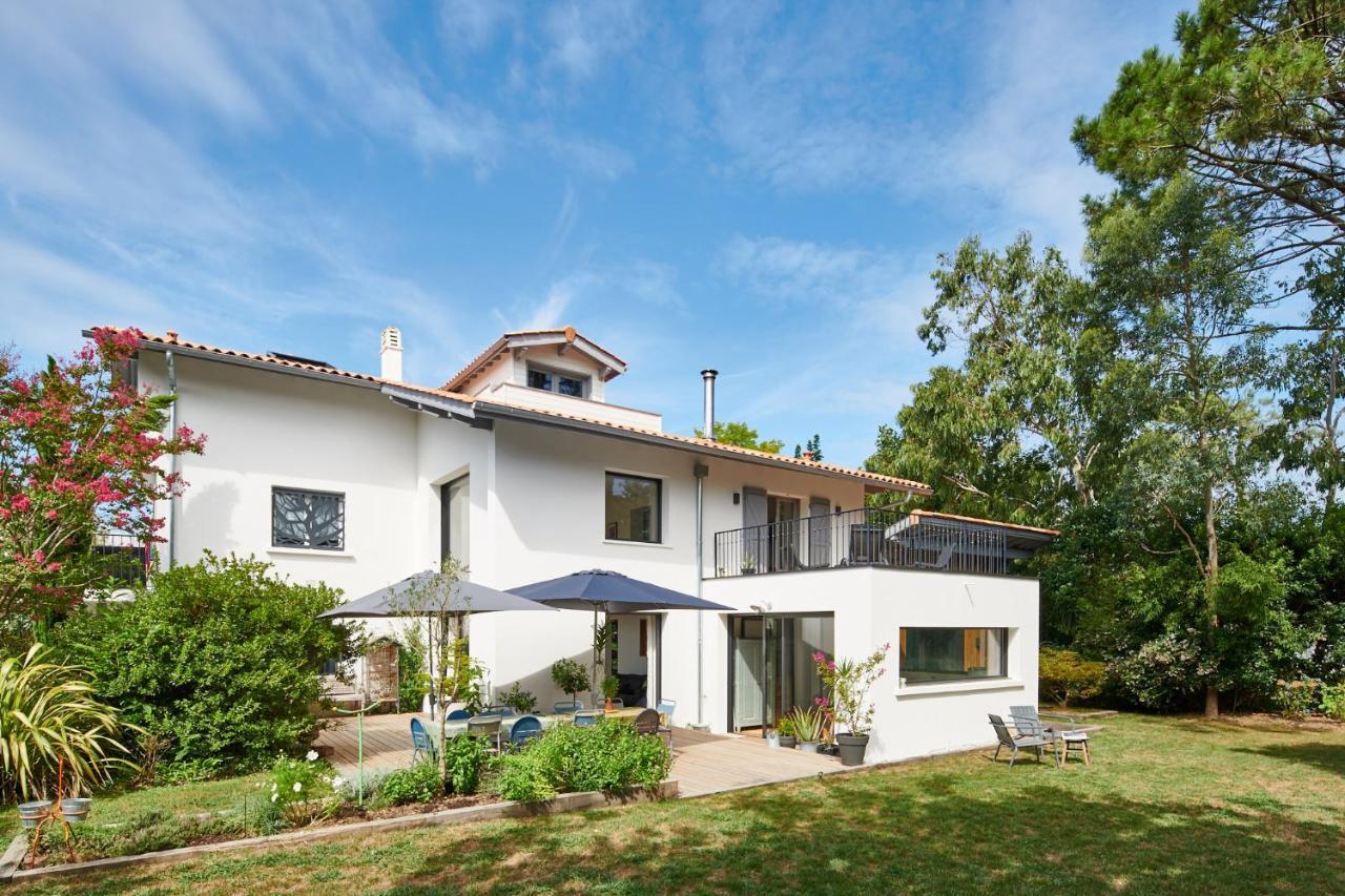 Maison Arbolateia Avec Piscine Et Spa Bidart Exteriör bild